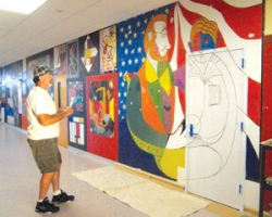 Fixing McAuliffe’s mural walk