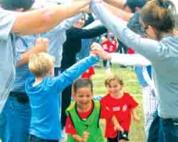 Under Five soccer fun in Rossmoor