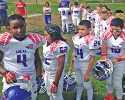 Pop Warner teams hot on the gridiron
