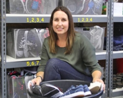 Local nonprofit lends a helping hand with shoes