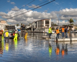 King tide causes flooding in Sunset Beach