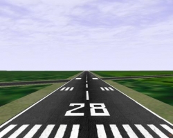 Training base runway to be repaired