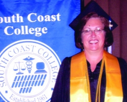 Jan Adams Williams graduates