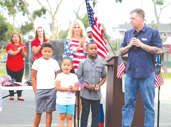 Authorities gather at McGaugh Elementary for annual remembrance of 9/11 tragedy