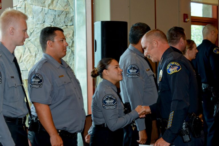 SBPD holds badge, promotion ceremony