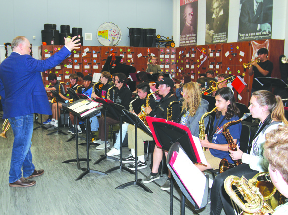Accomplished Trumpeter Turns Teacher for a Day