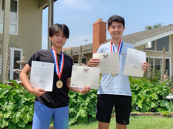 Two College Park East teens win President’s Volunteer Service Gold Award