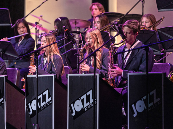 LAHS Spotlight Concert rocks the house with jazz galore