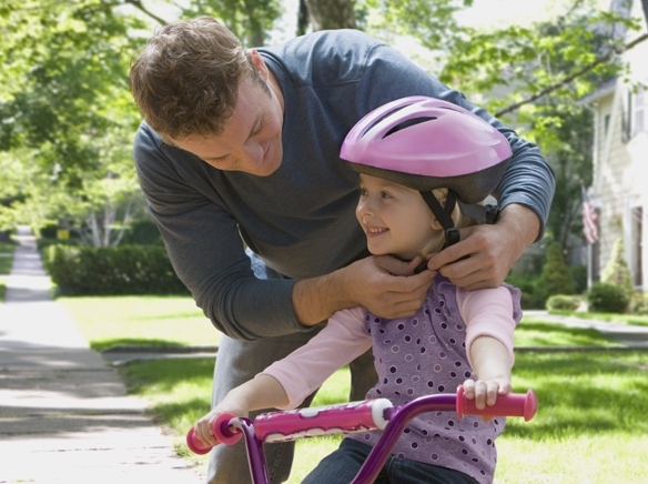 DadGirlBikeHelmetHC1602W