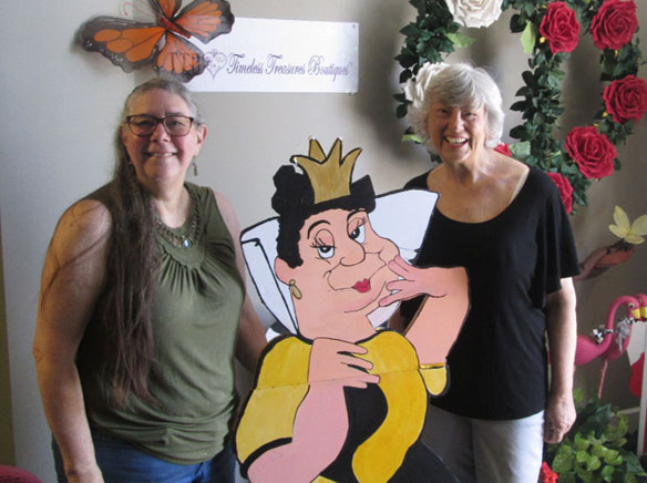 New location and craftsmen at Timeless Treasures