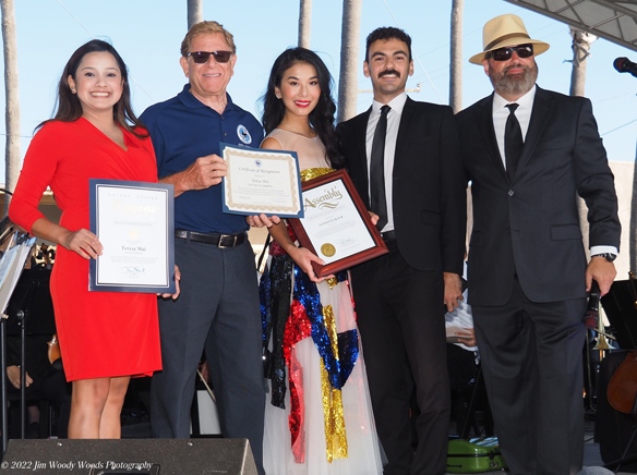 ‘Patriots in the Park’ perform to capacity crowd