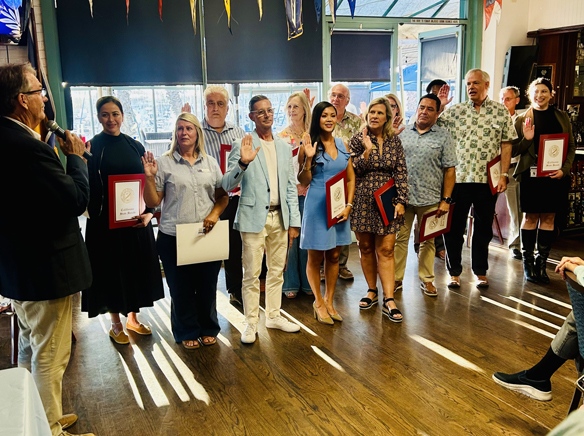 Beach Chamber of Commerce installs 2025-26 board members