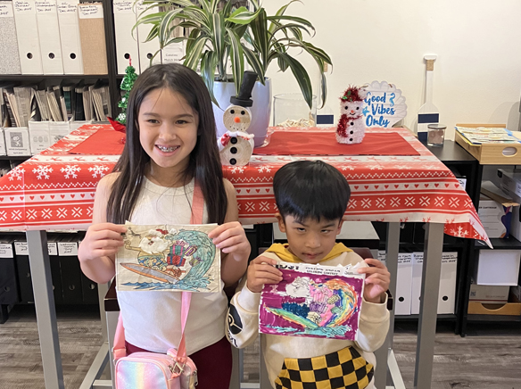 Surfing Santa winners named