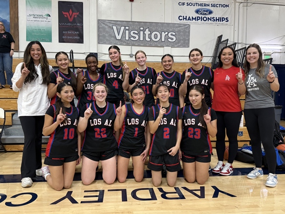 Los Al girls basketball wins 4th straight league title