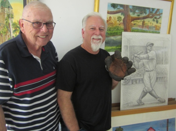 Sunset Beach baseball collector holds live list