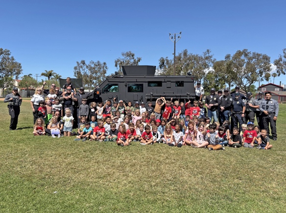 SBPD launches inaugural Safety Seal program at McGaugh Elementary