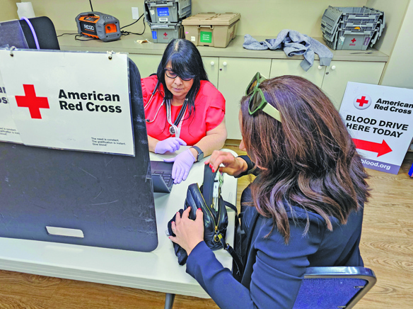 SB Knights assist Red Cross blood shortage