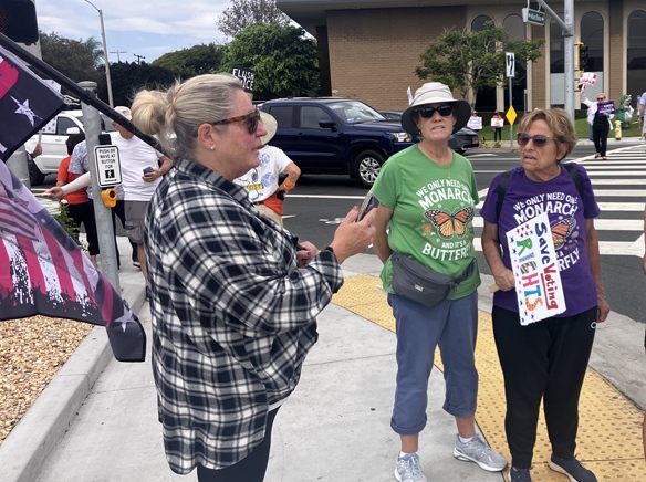 ‘No Kings’ protest on PCH